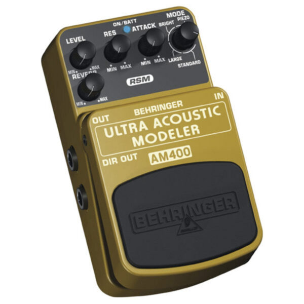 Pedal Ultra Acoustic Modeler Behringer AM400