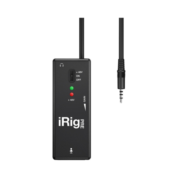 Interfaz de micrófono XLR para iOS y Android iRig Pre Ik Multimedia