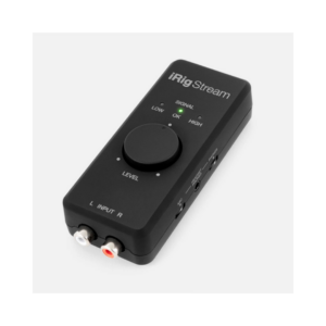 Interfaz de Audio de Transmisión para iOS Android Mac y PC IK Multimedia iRig Stream USB