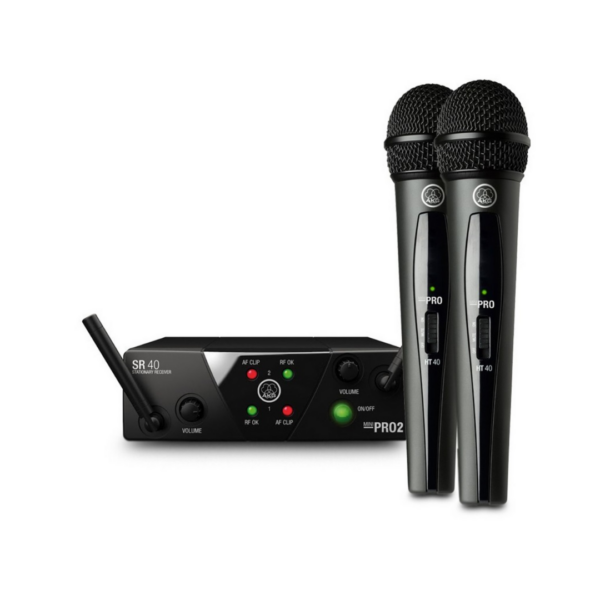 Sistema de microfono Inalambrico AKG WMS40 Mini Dual Vocal Set