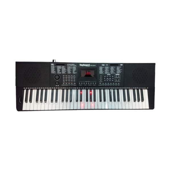 teclado de 5 octavas 61 teclas keyboard pro222lk