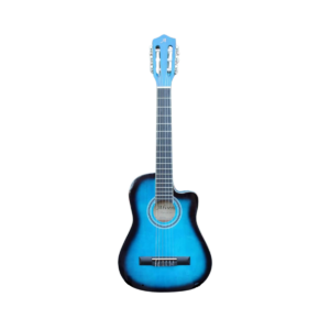 guitarra acústica azul alvera cg-10bls