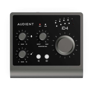 Audient iD4 MKII - Interfaz de Audio USB-C