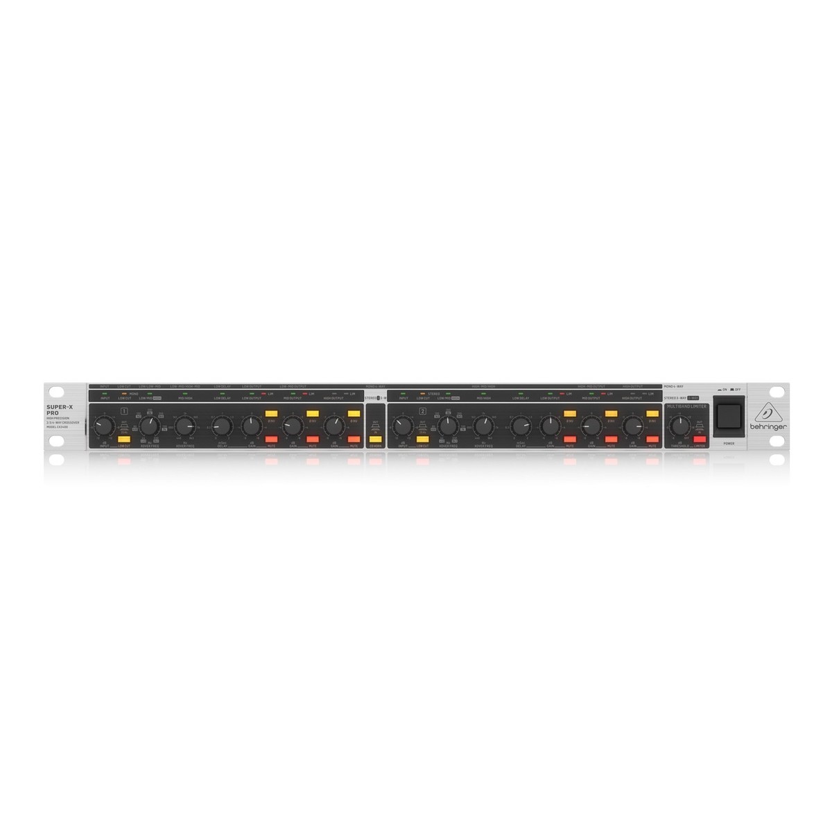 Behringer CX3400 V2 - Crossover Estéreo de Alta Precisión