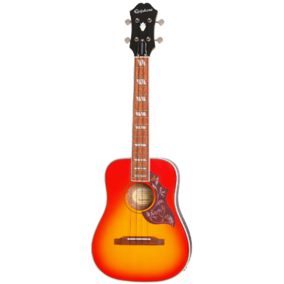 Epiphone EUHTFCNH1 - Ukulele Hummingbird Outfit Tenor Cherry Sunburst