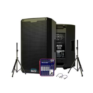 Combo Alto TS415 + Mezcladora y Pedestales