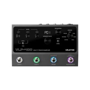 Valeton VLP-400 - Pedal de Efecto Looper Multitrack Sampler