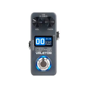 Procesador multiefectos Valeton GP-5 compacto con Bluetooth, NAM e IR Loader
